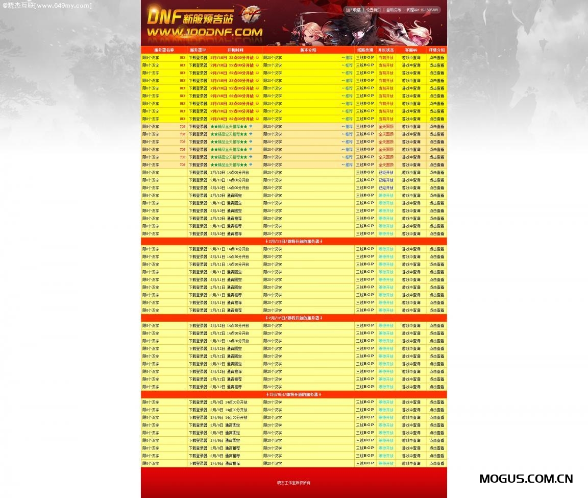 仿100DNFPHP发布网程序源码,仿100dnf,自动采集,在线充值,代理商户发布